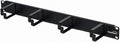 1U 19-Inch Rack Mount Cable Management Panel Black 2-Pack O95510