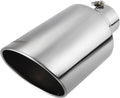 4 inch Inlet 8 inch Outlet Stainless Steel Exhaust Tip D41851