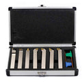 7 Pieces 1/2 Shank Indexable Lathe Turning Tool Holder Set V975499