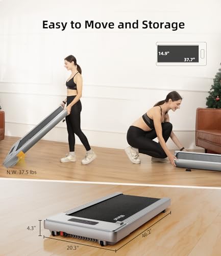 Under Desk Treadmill with Remote Control LED Display K972
