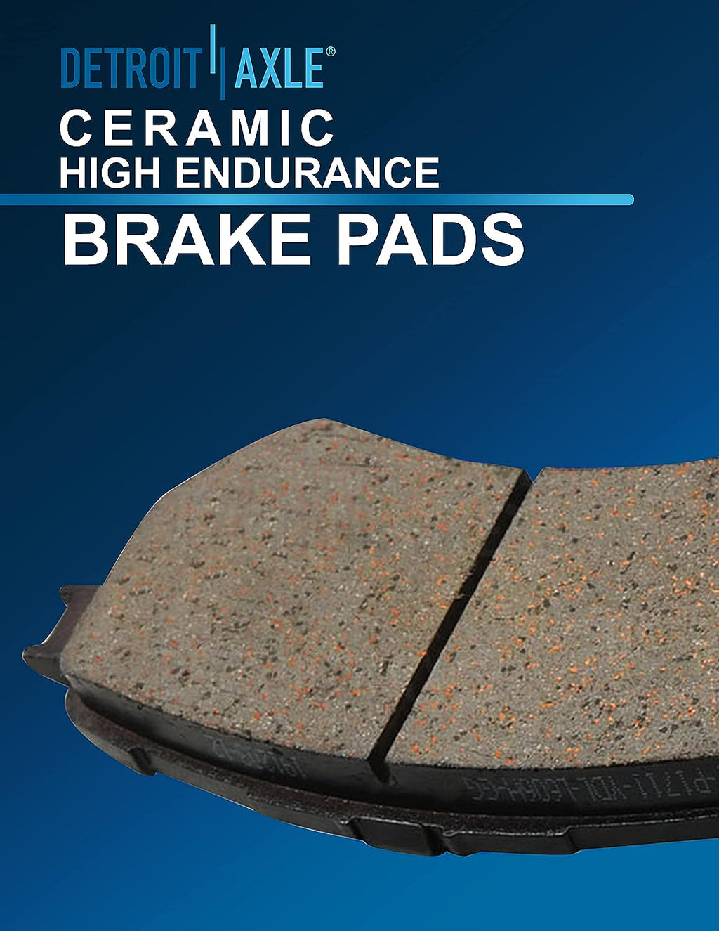 Front Disc Rotors Ceramic Brake Pads 6pc Set D64670