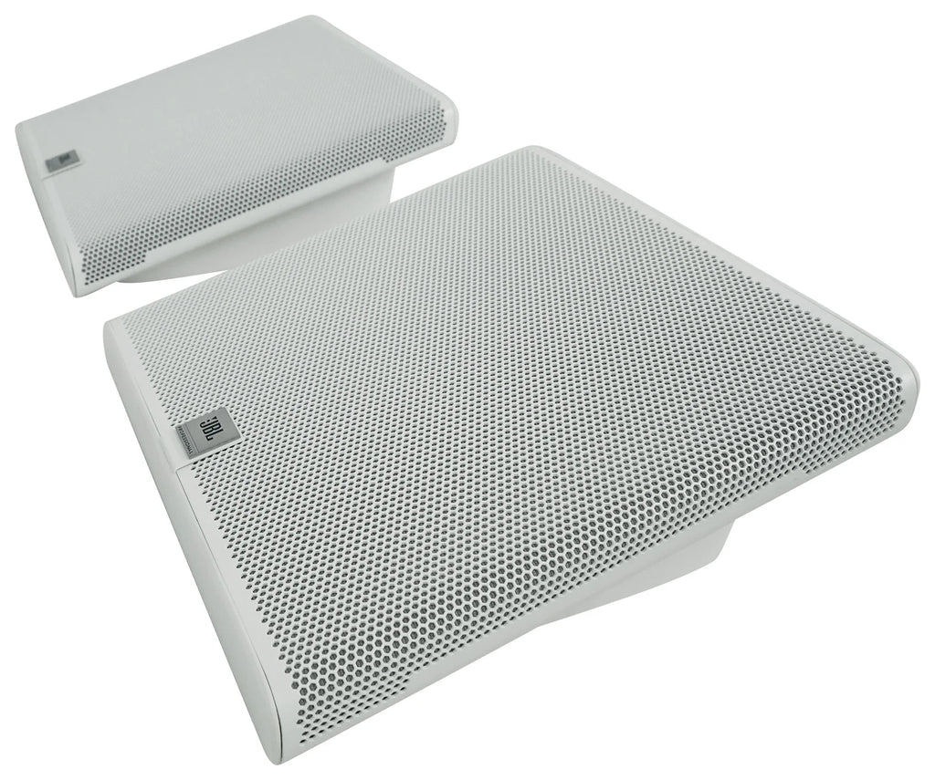 White Low-Profile On Wall Mount 70v Commercial Speakers C88951