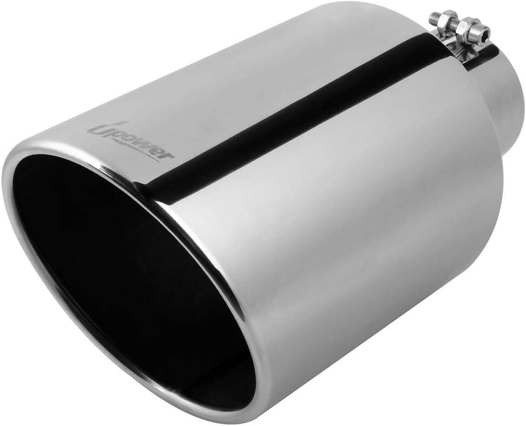 4 inch Inlet 8 inch Outlet Stainless Steel Exhaust Tip D41851