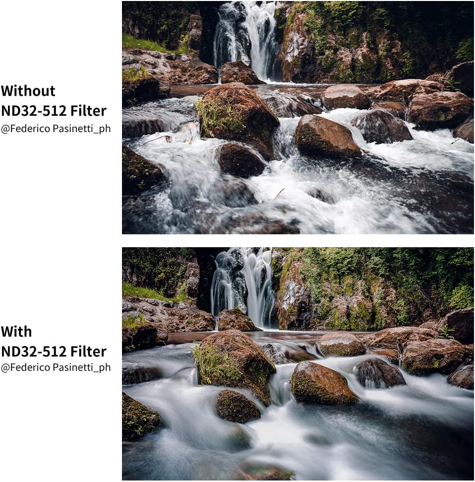 67mm Variable ND Filter ND32-ND512 5-9 Stops Neutral Density Lens Filter H891323