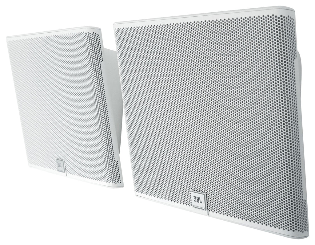 White Low-Profile On Wall Mount 70v Commercial Speakers C88951