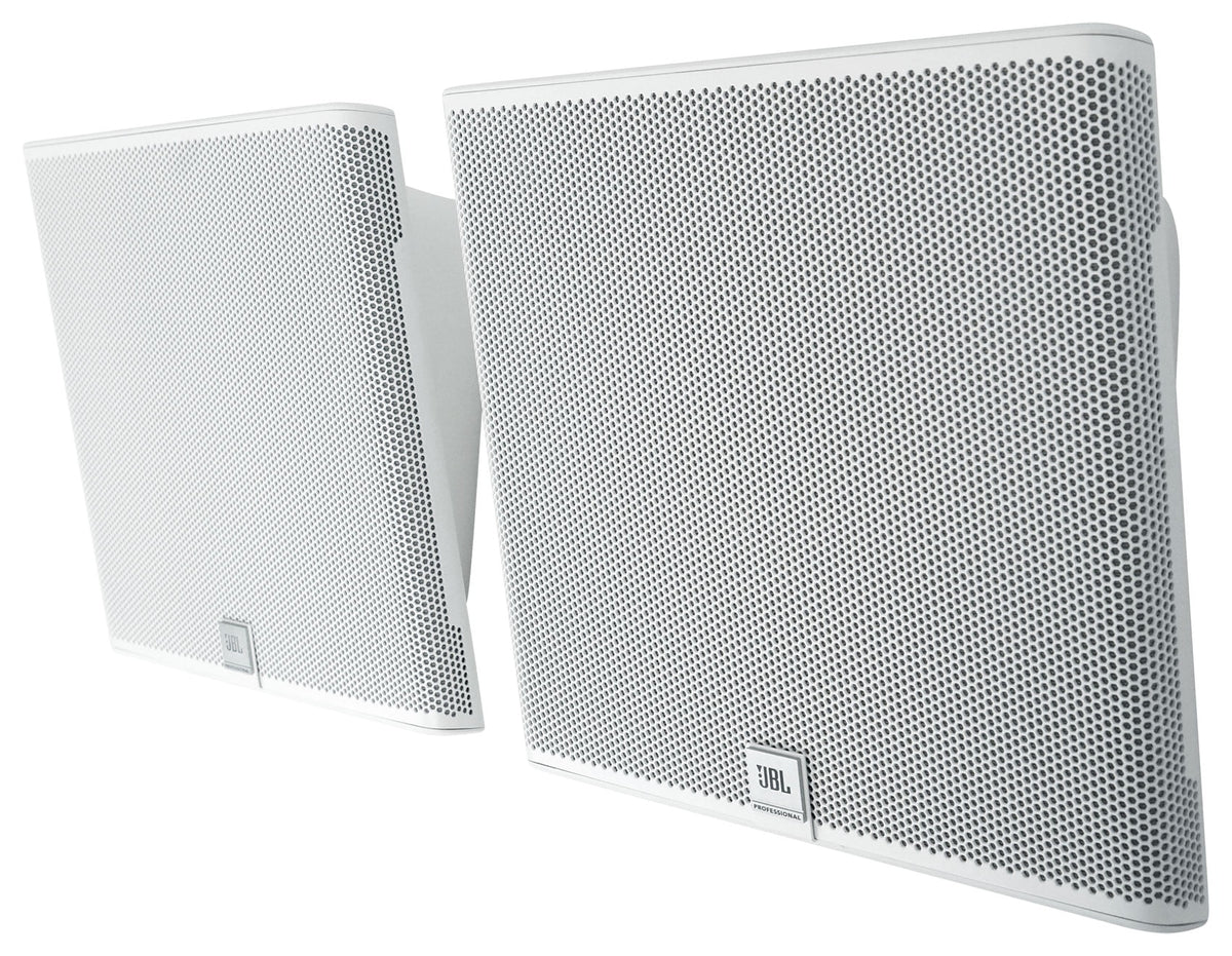 White Low-Profile On Wall Mount 70v Commercial Speakers C88951