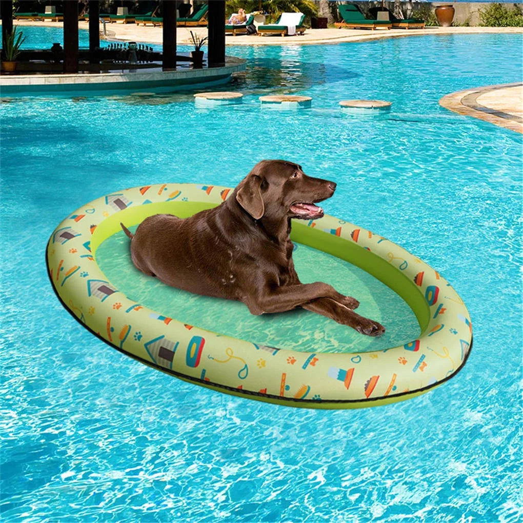 Inflatable PVC Pet Swimming Pool Raft with Printing Pattern C973774