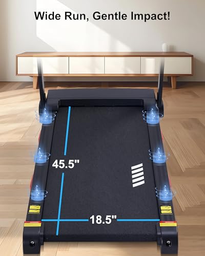 20% Incline 3.0HP 10 MPH Running Machine with 18.5" Wide Belt I8645