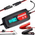 Fully Automatic 3 in 1 Car Battery Charger 12V 2/4/8 Amp with LCD Display K910