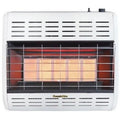 White 30000 Btu Natural Gas Radiant Vent-Free Heater B227