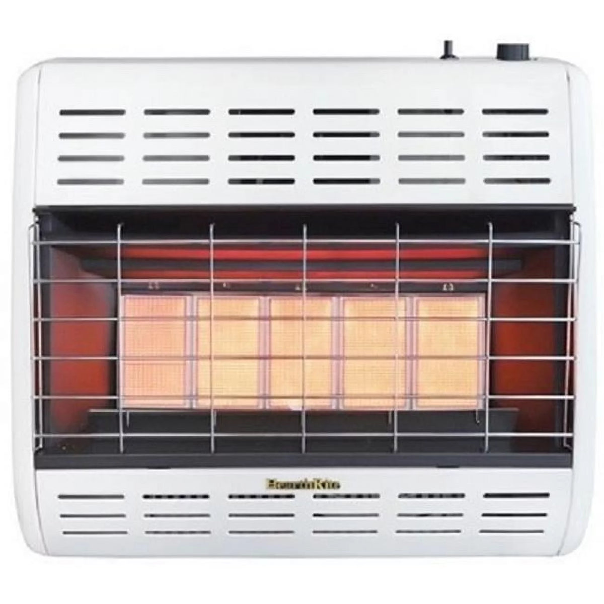 White 30000 Btu Natural Gas Radiant Vent-Free Heater B227