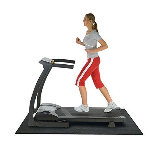 Black 3/16-Inch Treadmill Mat S623