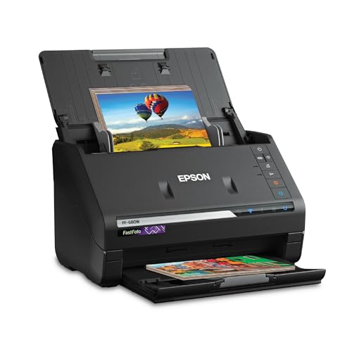 Black Photo and Document Scanning System O9120