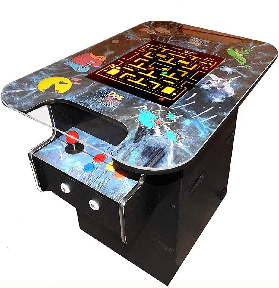 60 Retro Games Full Size LCD Screen Arcade Machine Y294