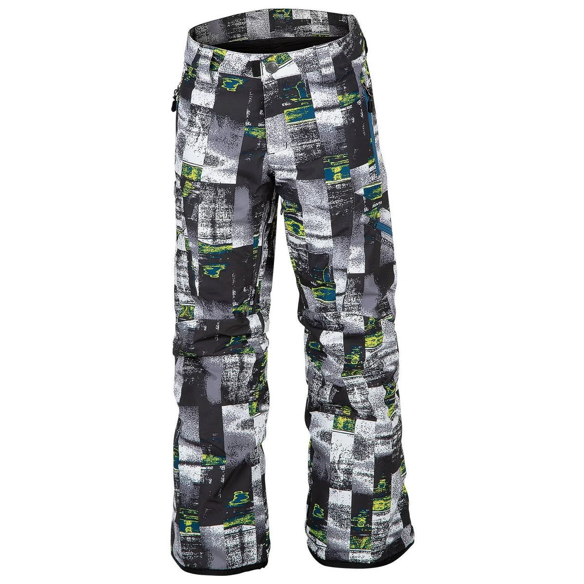 Blue Insulated Cargo Ski Pant X38848