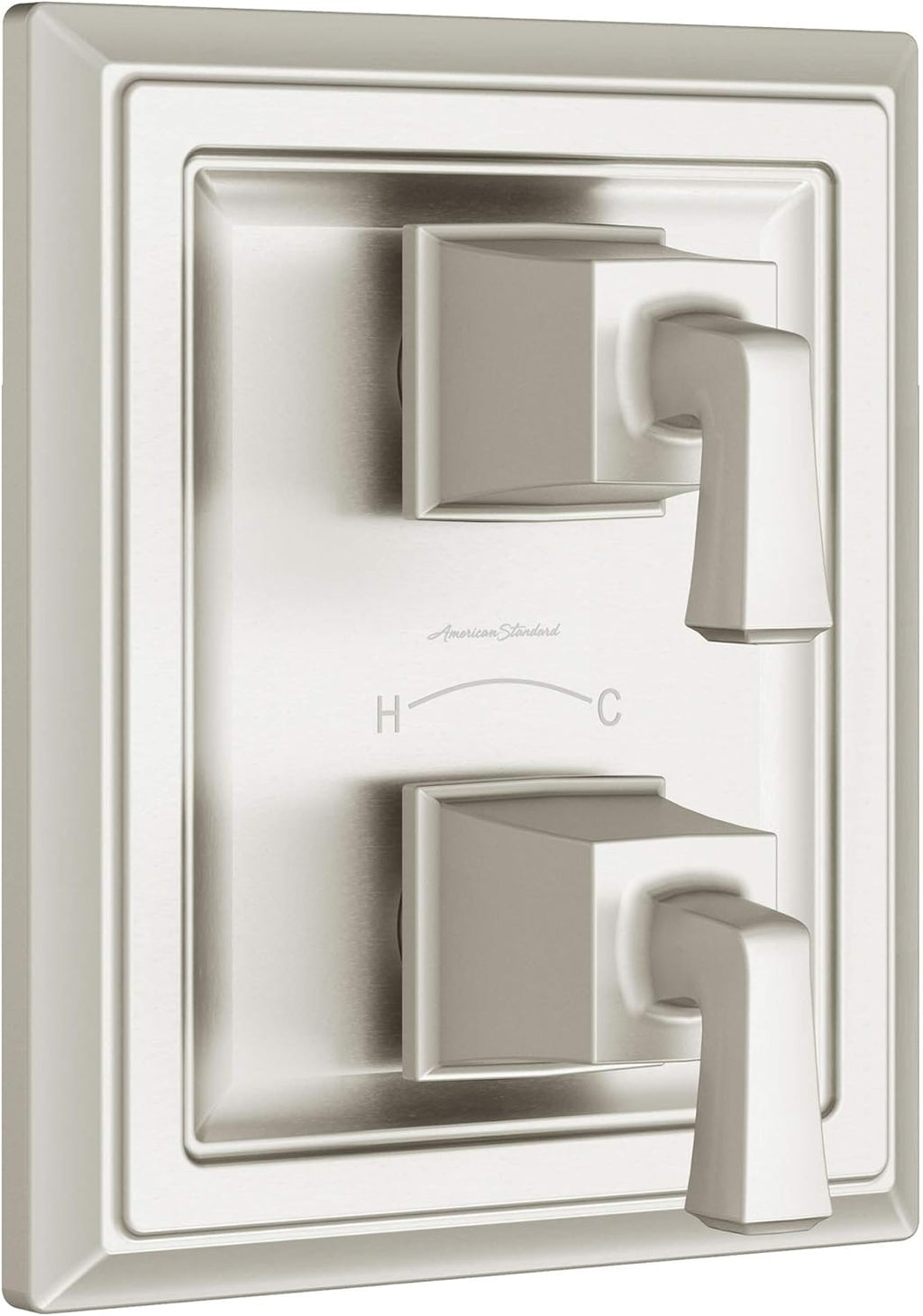 Two-Handle Thermostat Shower Valve Trim Kit Polished Chrome Y39068