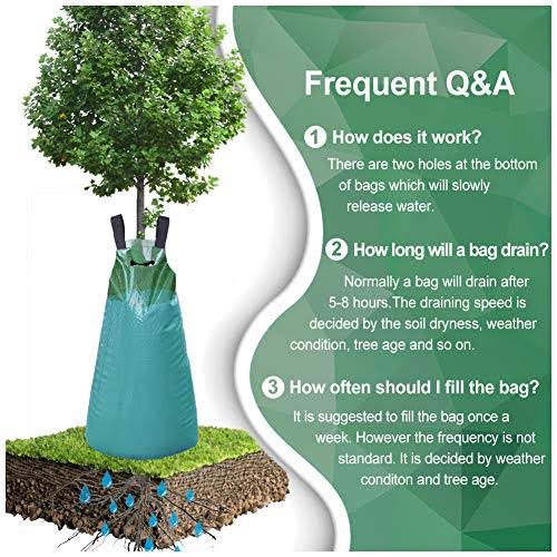 3 Pack 20 Gallon Slow Release Tree Watering Bag N12335