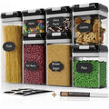 Airtight Food Storage Container Set 7 PC BPA-Free Clear G466387