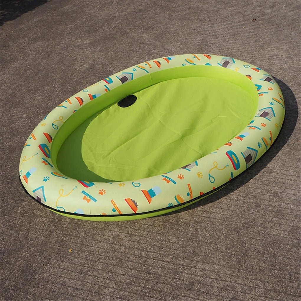 Inflatable PVC Pet Swimming Pool Raft with Printing Pattern C973774