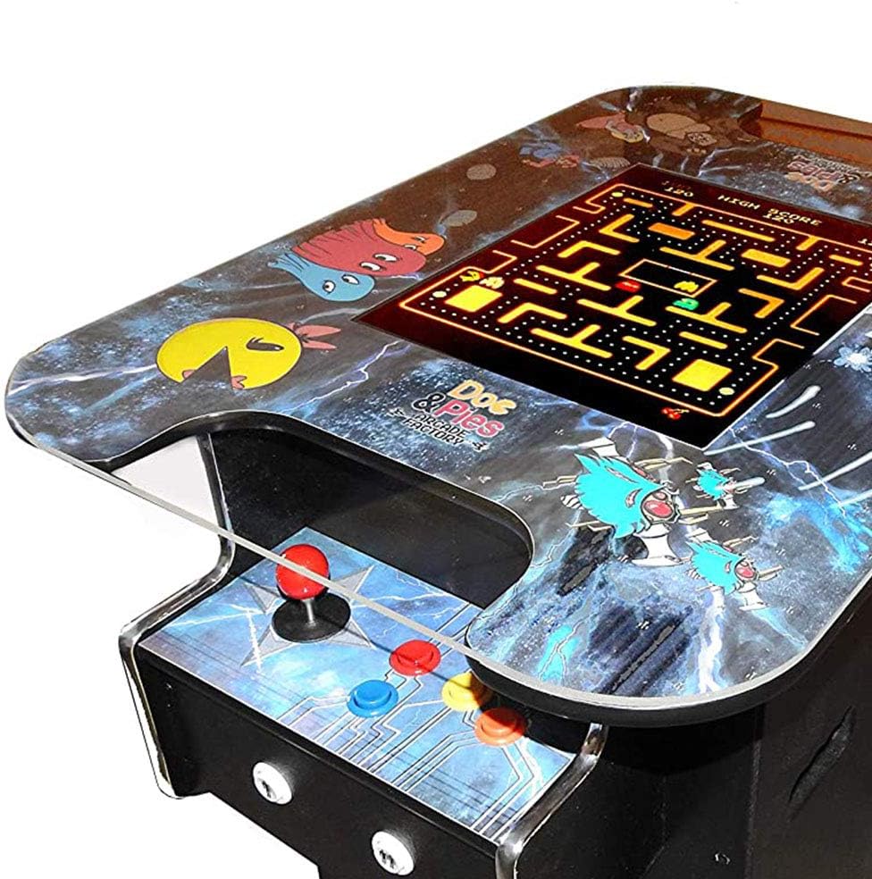 60 Retro Games Full Size LCD Screen Arcade Machine Y294
