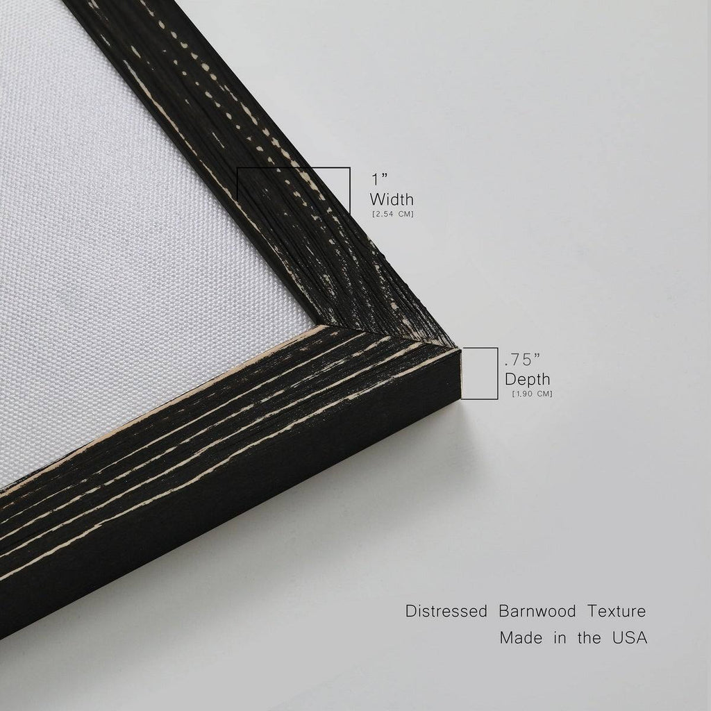 Framed Canvas S374