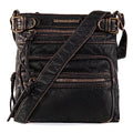 Soft Washed Leather Crossbody Shoulder Bag L805381