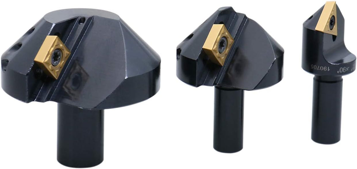 1/4'', 1/2'' and 1-1/4'' 60 Degree Indexable Carbide Countersinks S8651