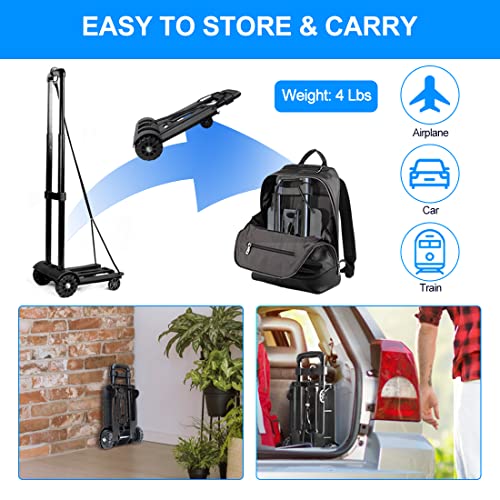 Black Folding Hand Truck U248