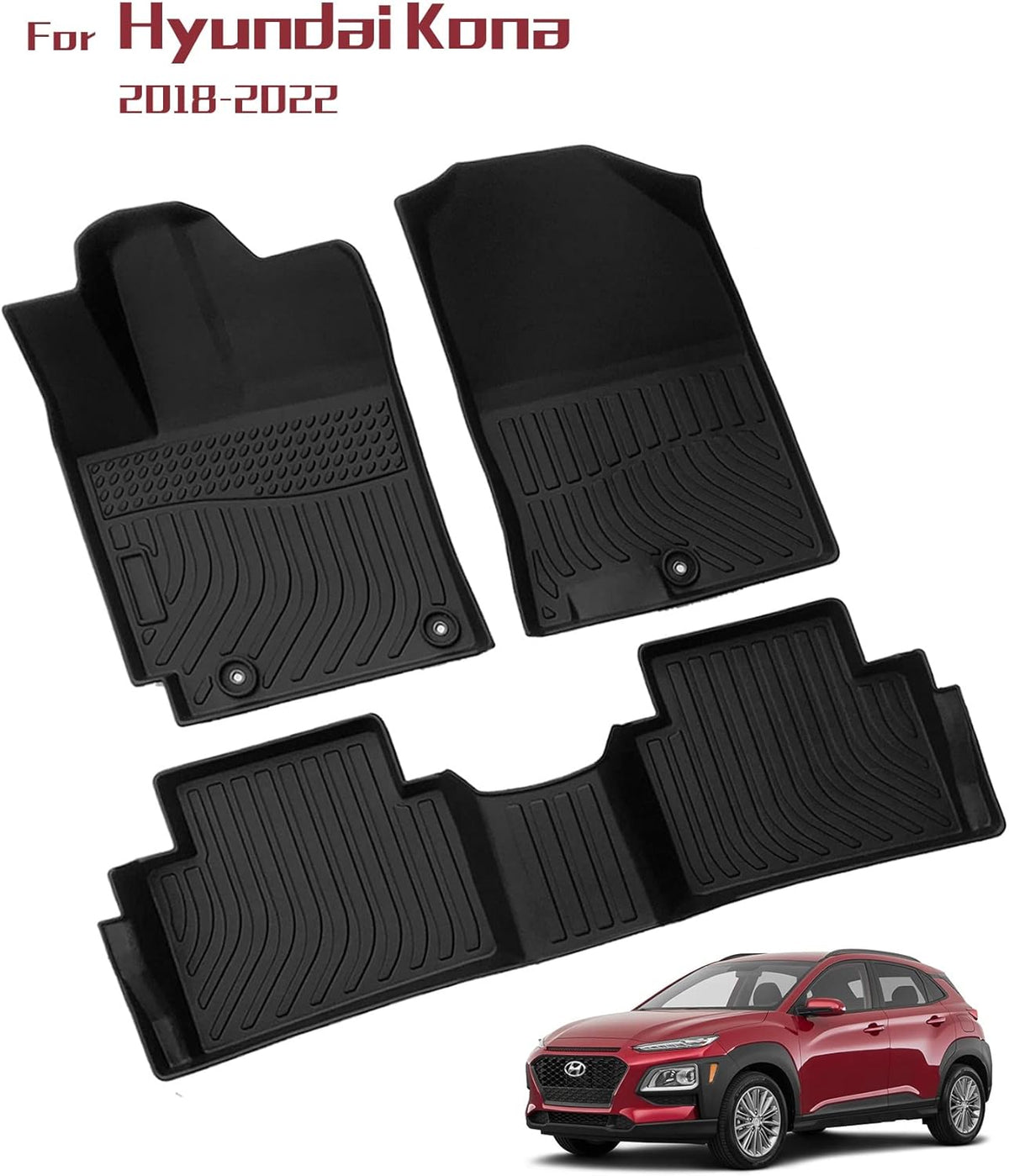 Black Car Floor Mats M2310