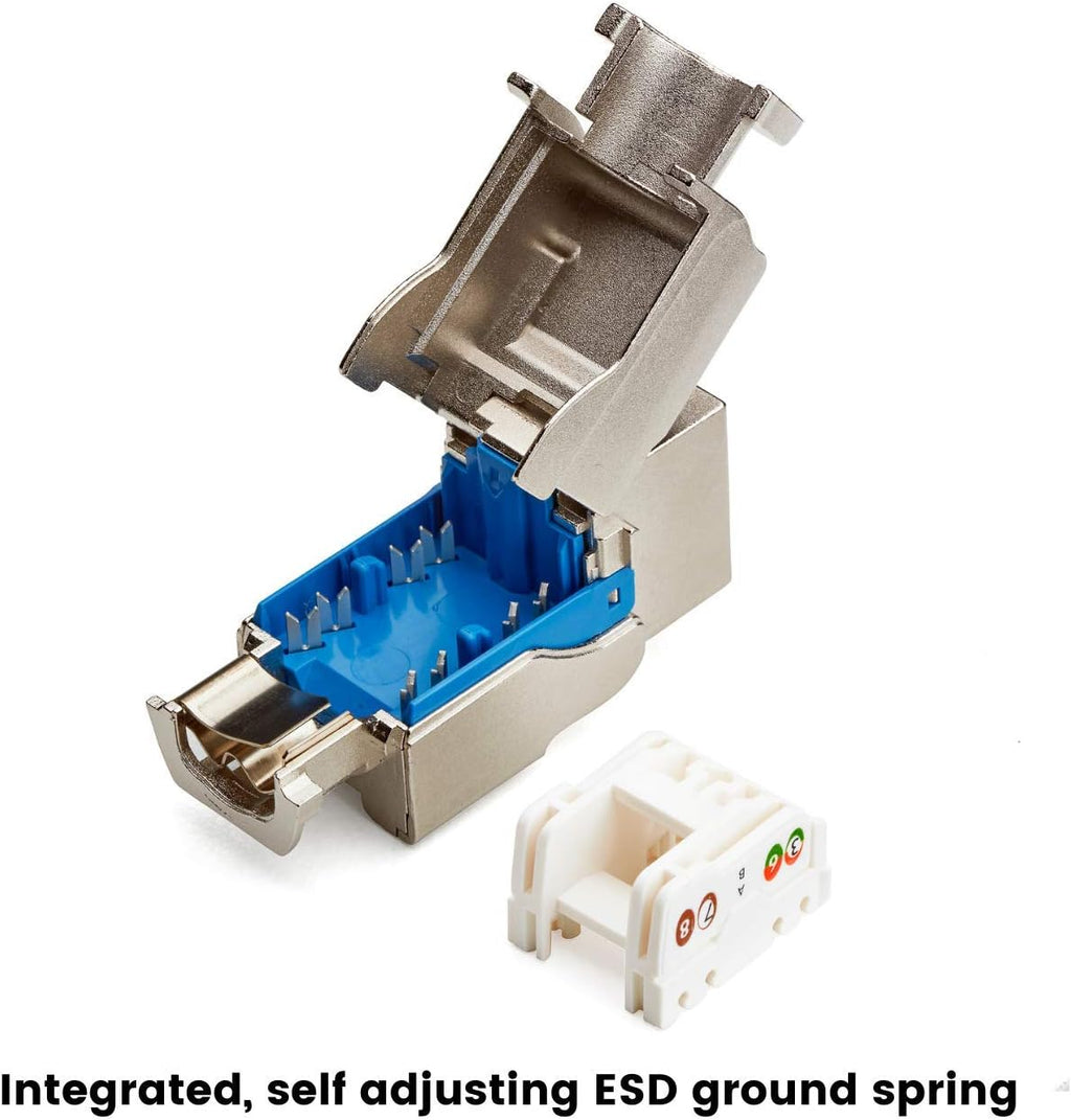Cat5e Shielded Keystone Jack 12 Pack Z7177