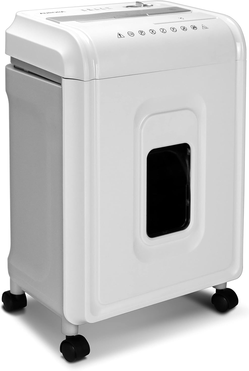 White 10-Sheet High Security Micro-Cut Paper and Credit Card Shredder F324