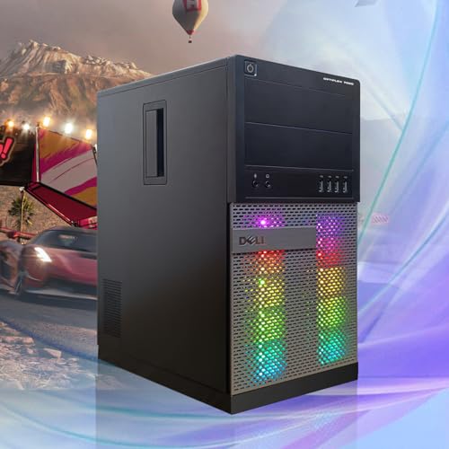 Gaming Desktop PC Intel Core i7 4th Gen 3.4GHz NVIDIA GeForce GT 1030 2GB 16GB RAM 512GB SSD Windows 10 Professional B841
