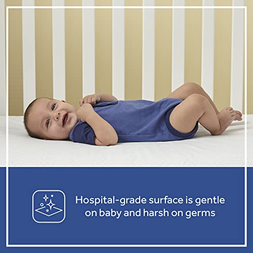 52x28" Waterproof Crib Mattress with 204 Steel Coils S840