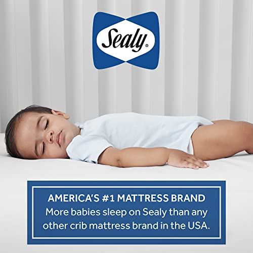 52x28" Waterproof Crib Mattress with 204 Steel Coils S840