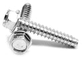 #8-18 x 1/4 Sheet Metal Screw Hex Washer Head Zinc Plated H168