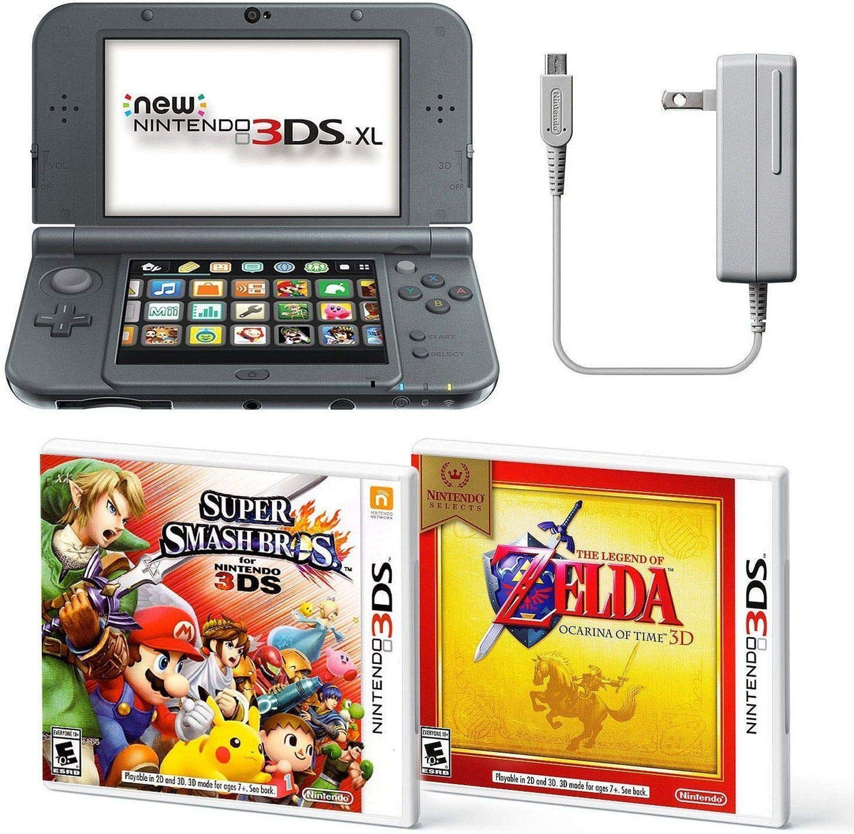 Black 3DS XL Bundle H949