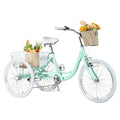 7 Speed 20/24/26 inch Three-Wheeled Bicycle with Basket Q82190