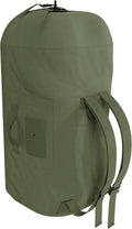 Military Green Canvas Duffel Bag O904445