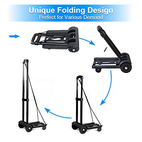 Black Folding Hand Truck U248