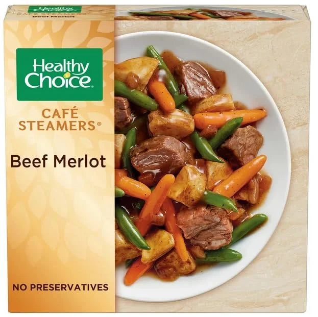 9.5 oz Frozen Beef Merlot Meal, Pack of 6 M710646