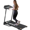 Folding Electric Treadmill with Incline and LED Display R107