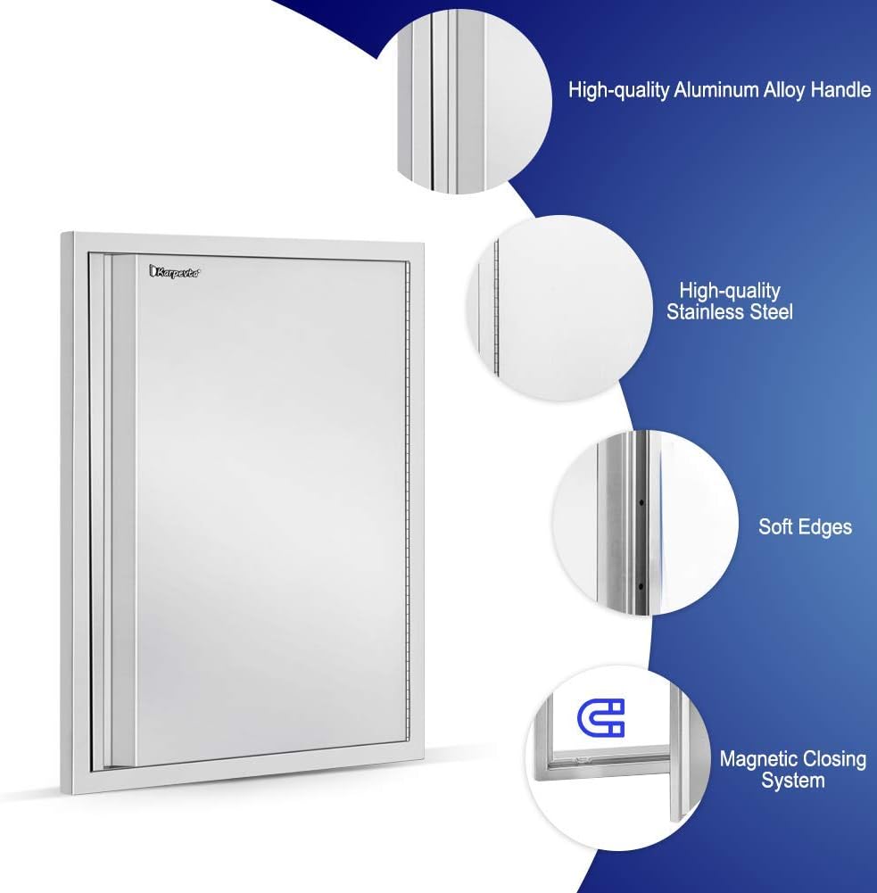 42 W x 21 H Stainless Steel Single Access Door G3526