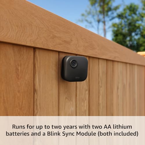 Wireless smart security camera, 1080p HD, two-way talk, Sync Module Core included L401864
