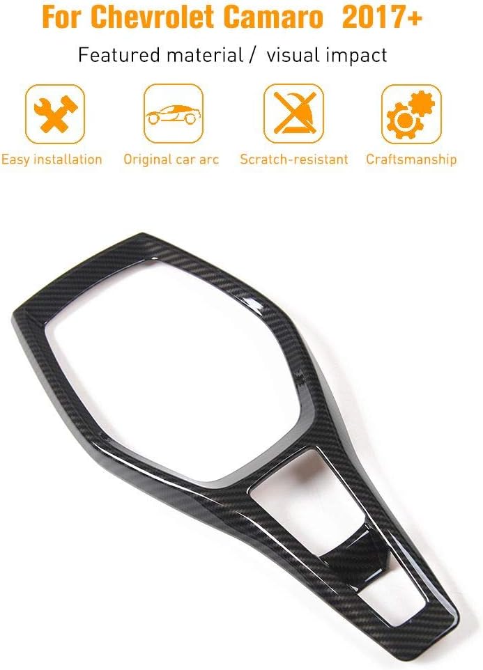 Carbon Fiber Gear Shift Panel Trim Cover I220935