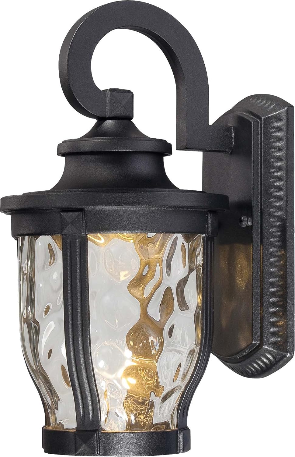 Black Cast Aluminum Outdoor Wall Light F736