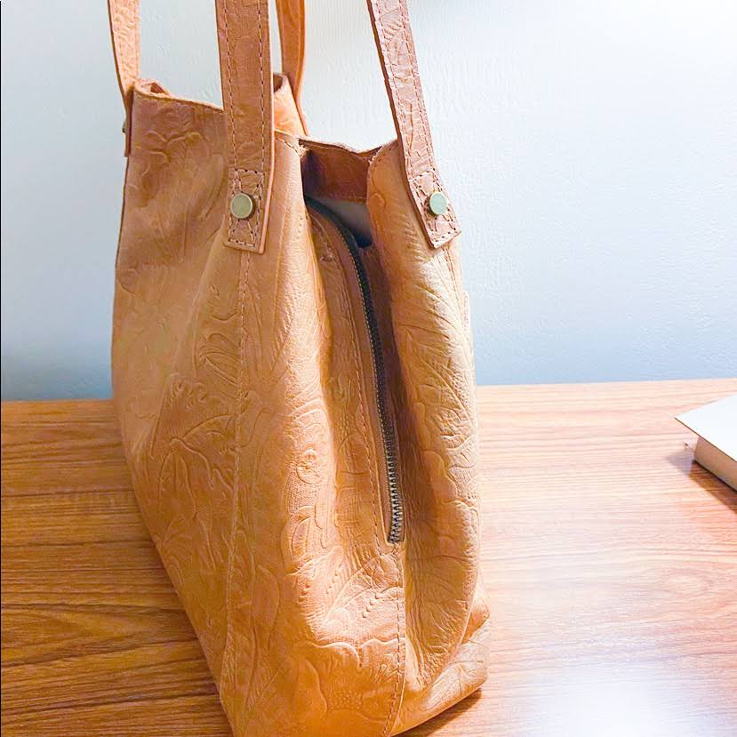Leather Shopper D98976