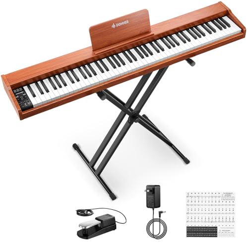 88 Key Digital Piano with Stand, Sustain Pedal N49853
