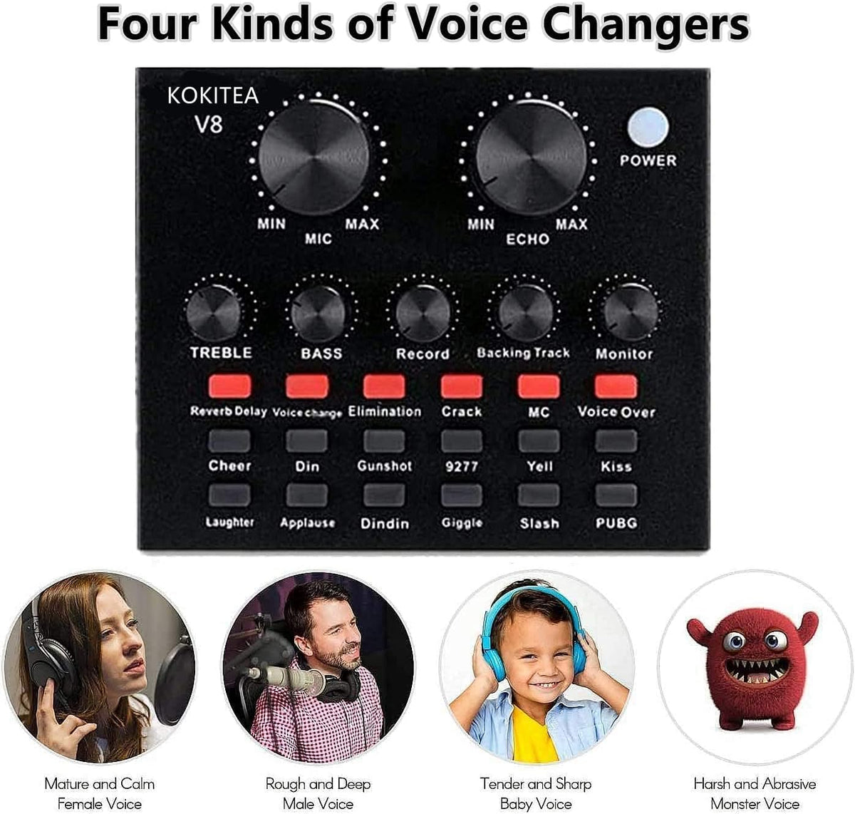 Podcast Microphone Bundle with Sound Card Q4359