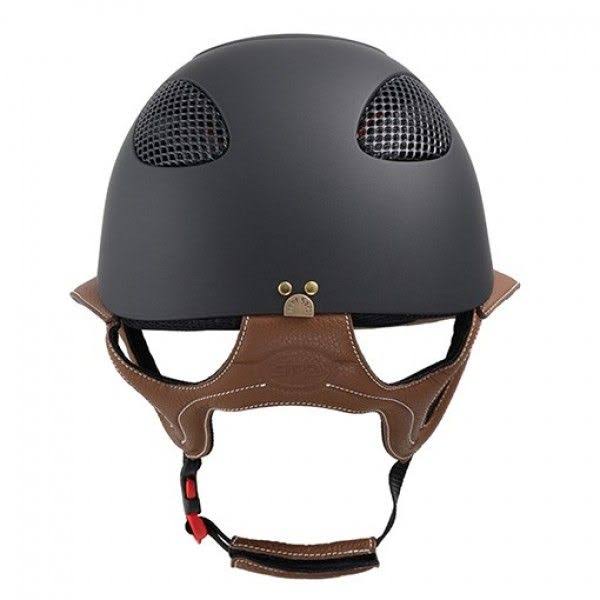 Leather Riding Helmet Y5289