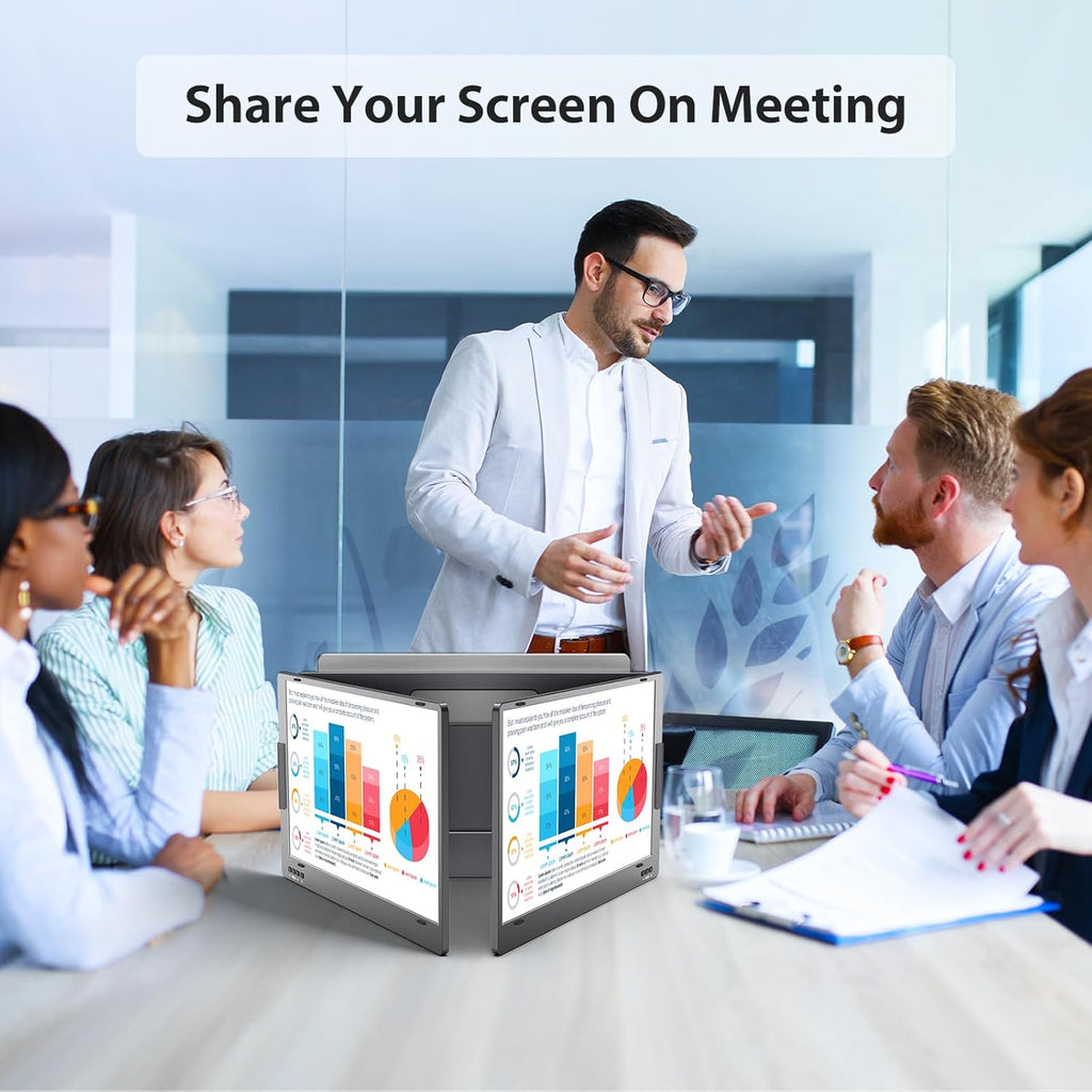 14" 1080P FHD IPS Dual Portable Monitor G889243